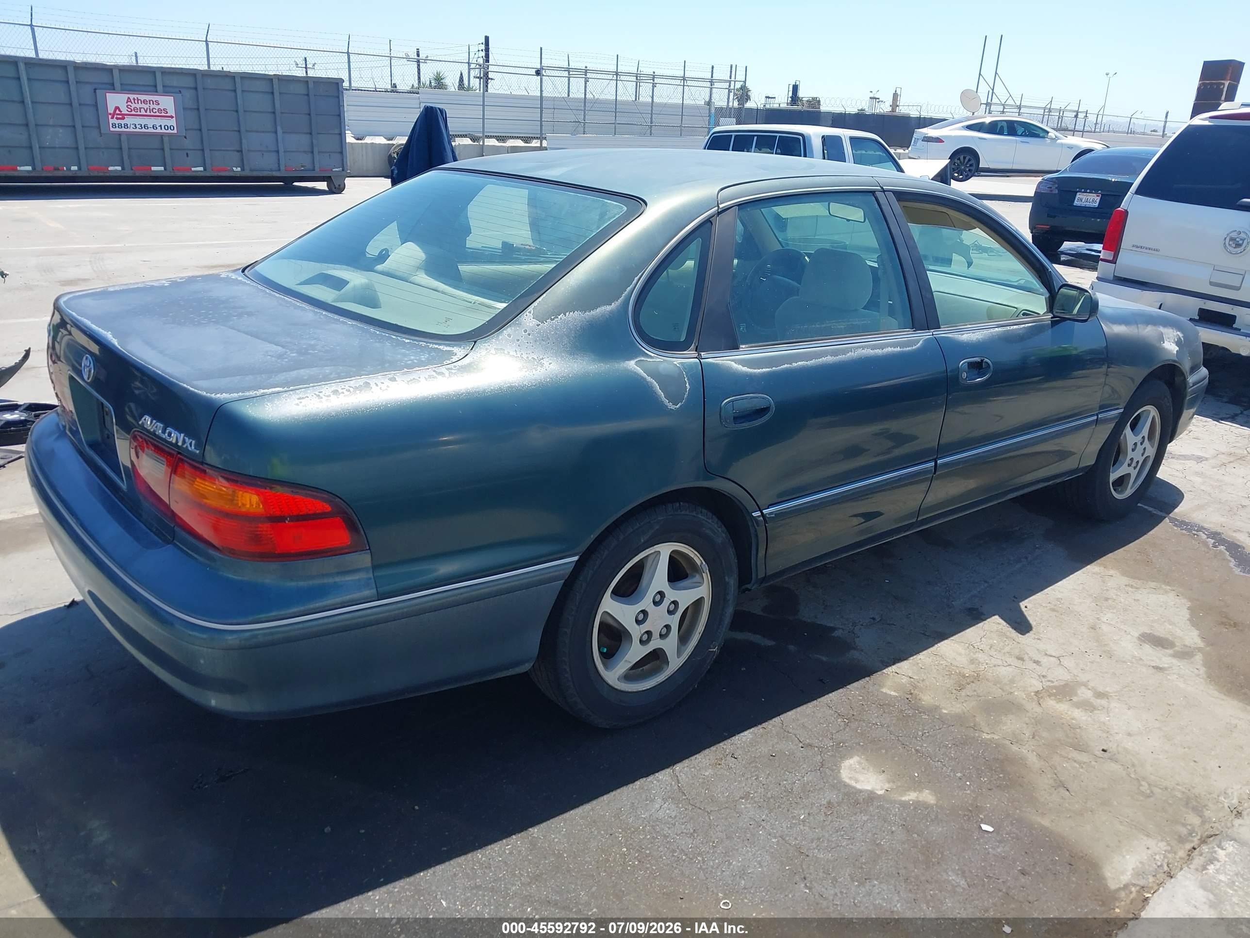 1999 Toyota Avalon Xl Green vin: 4T1BF18B7XU342420