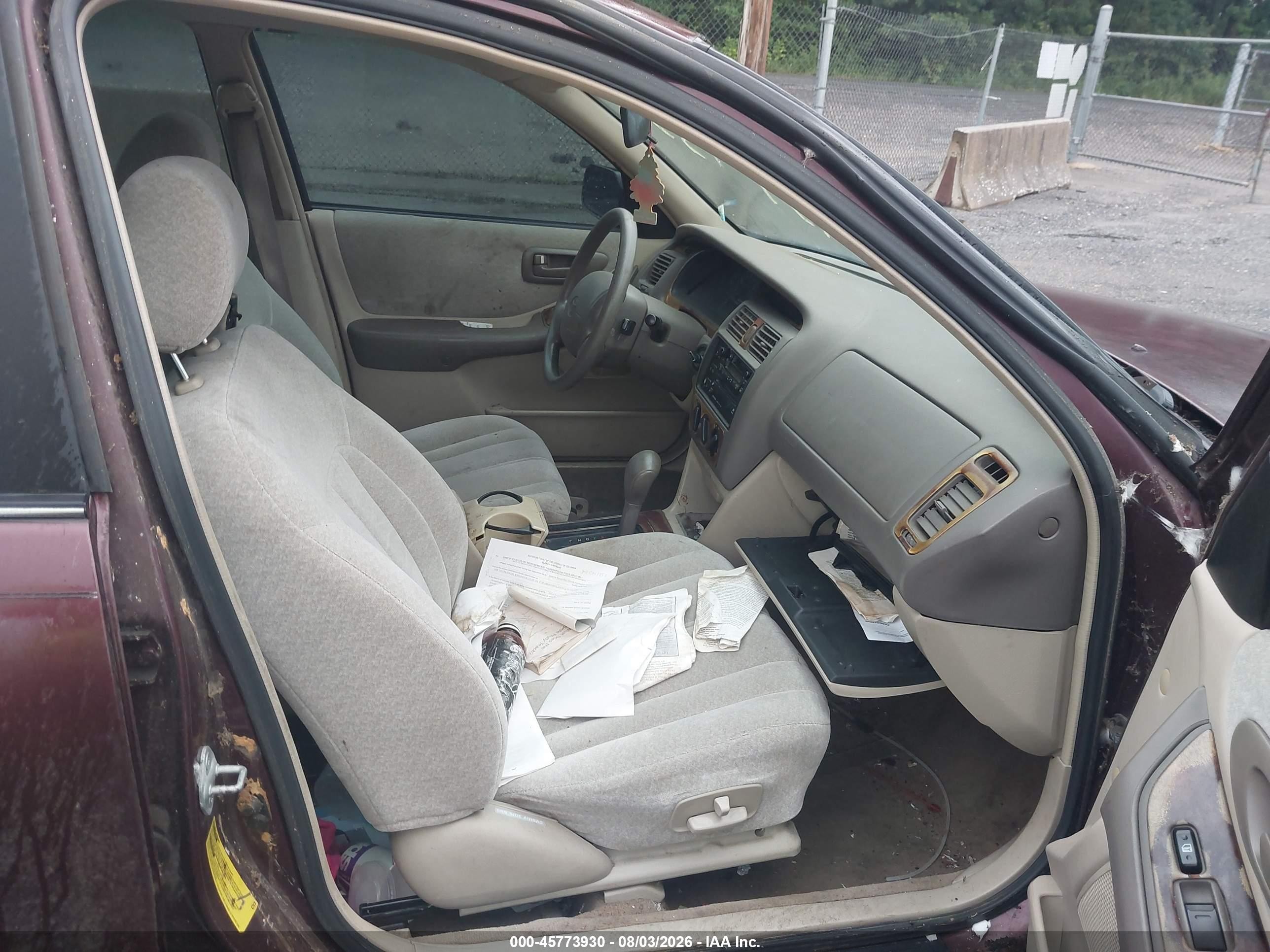 1998 Toyota Avalon Xl Maroon vin: 4T1BF18B9WU248022