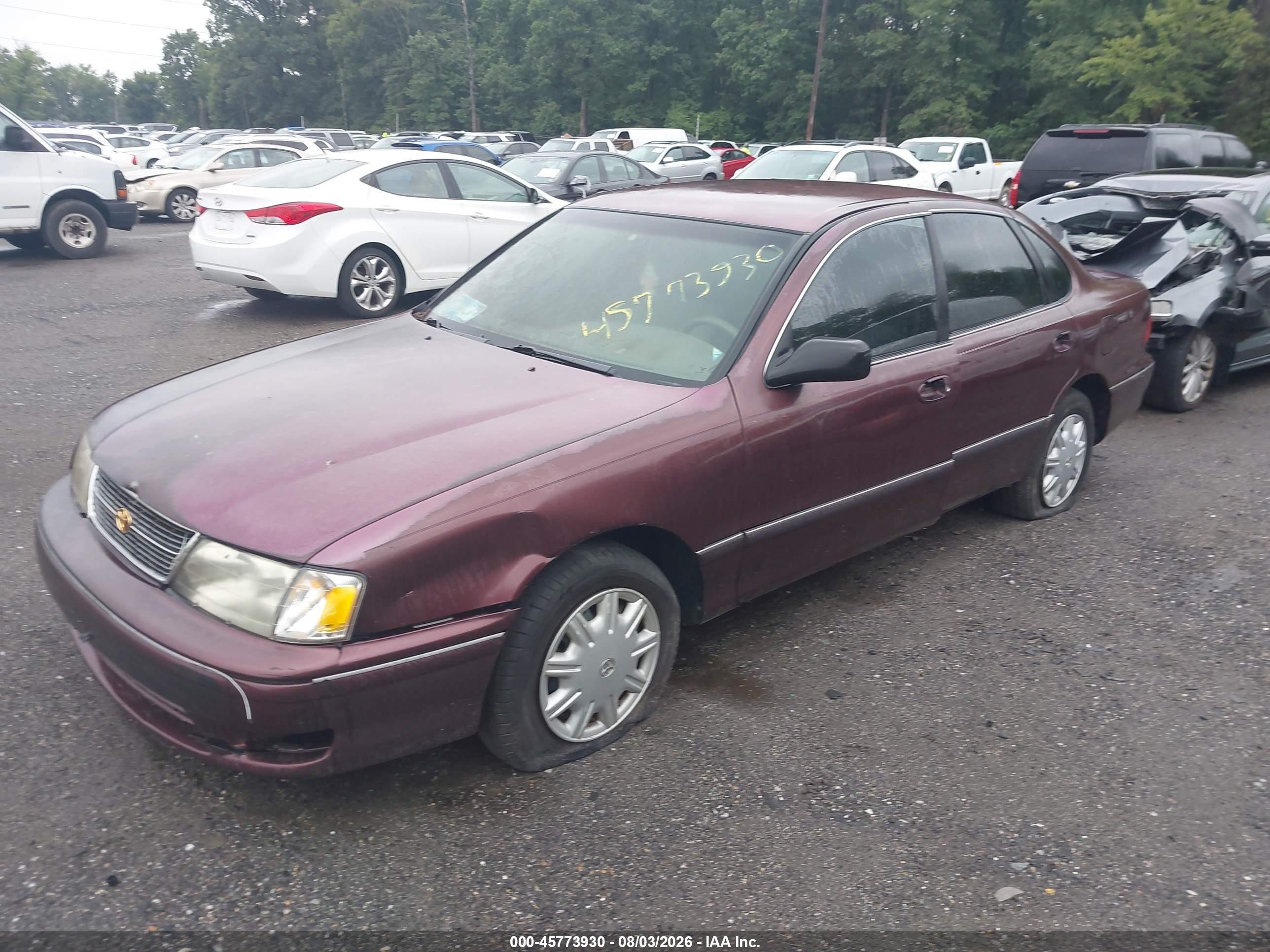 1998 Toyota Avalon Xl Maroon vin: 4T1BF18B9WU248022