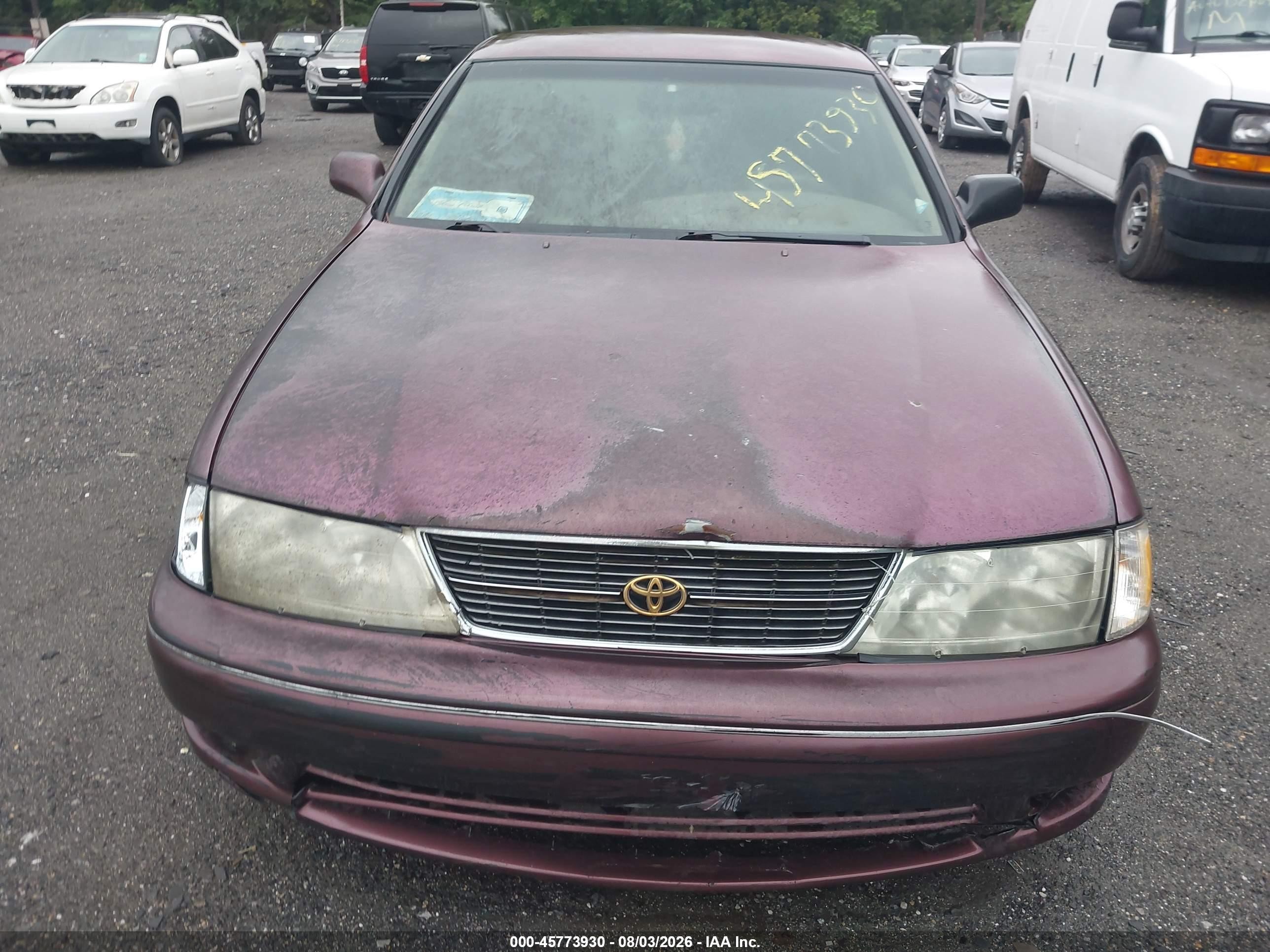 1998 Toyota Avalon Xl Maroon vin: 4T1BF18B9WU248022