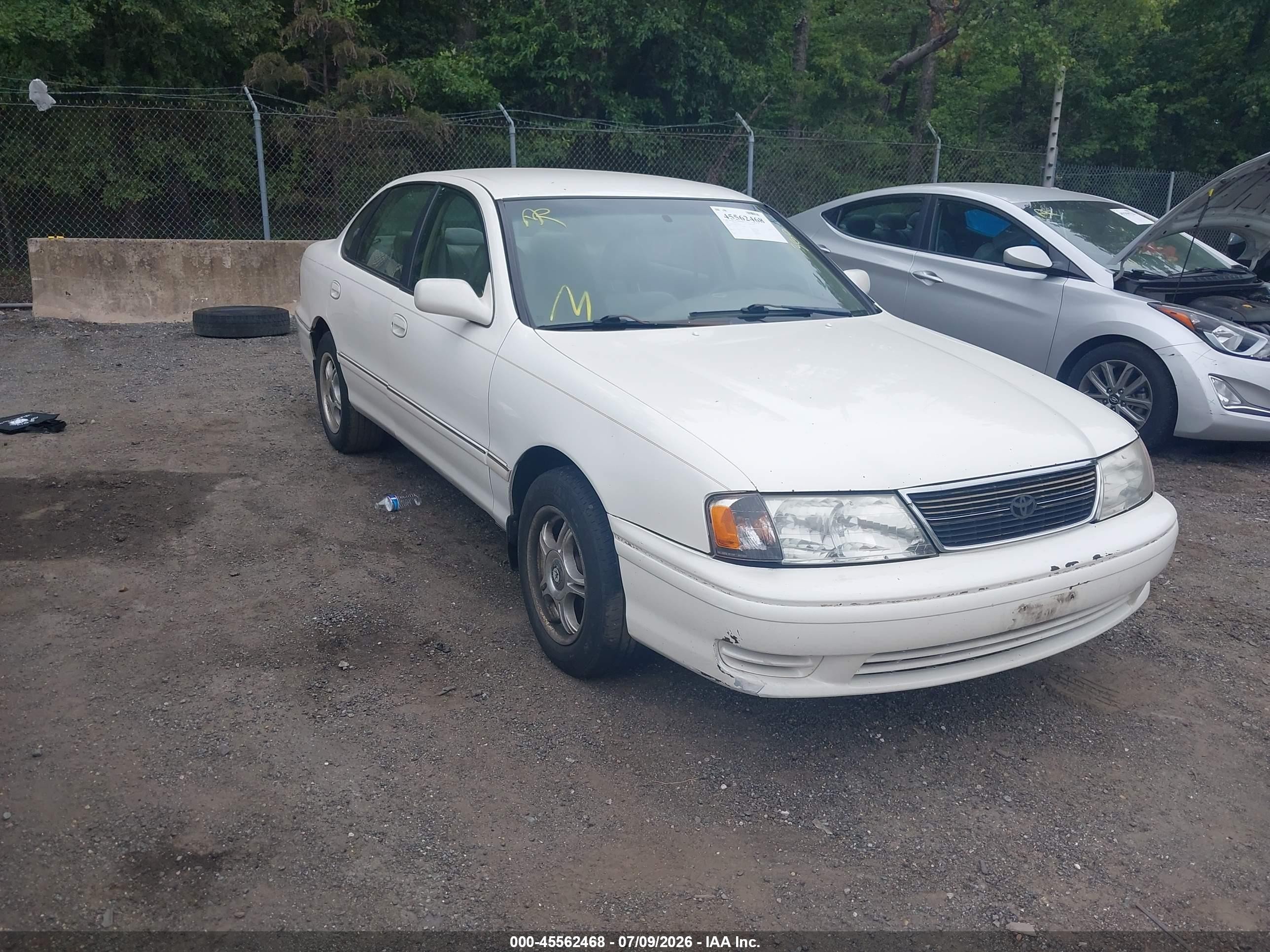 1998 Toyota Avalon Xl White vin: 4T1BF18B9WU282140