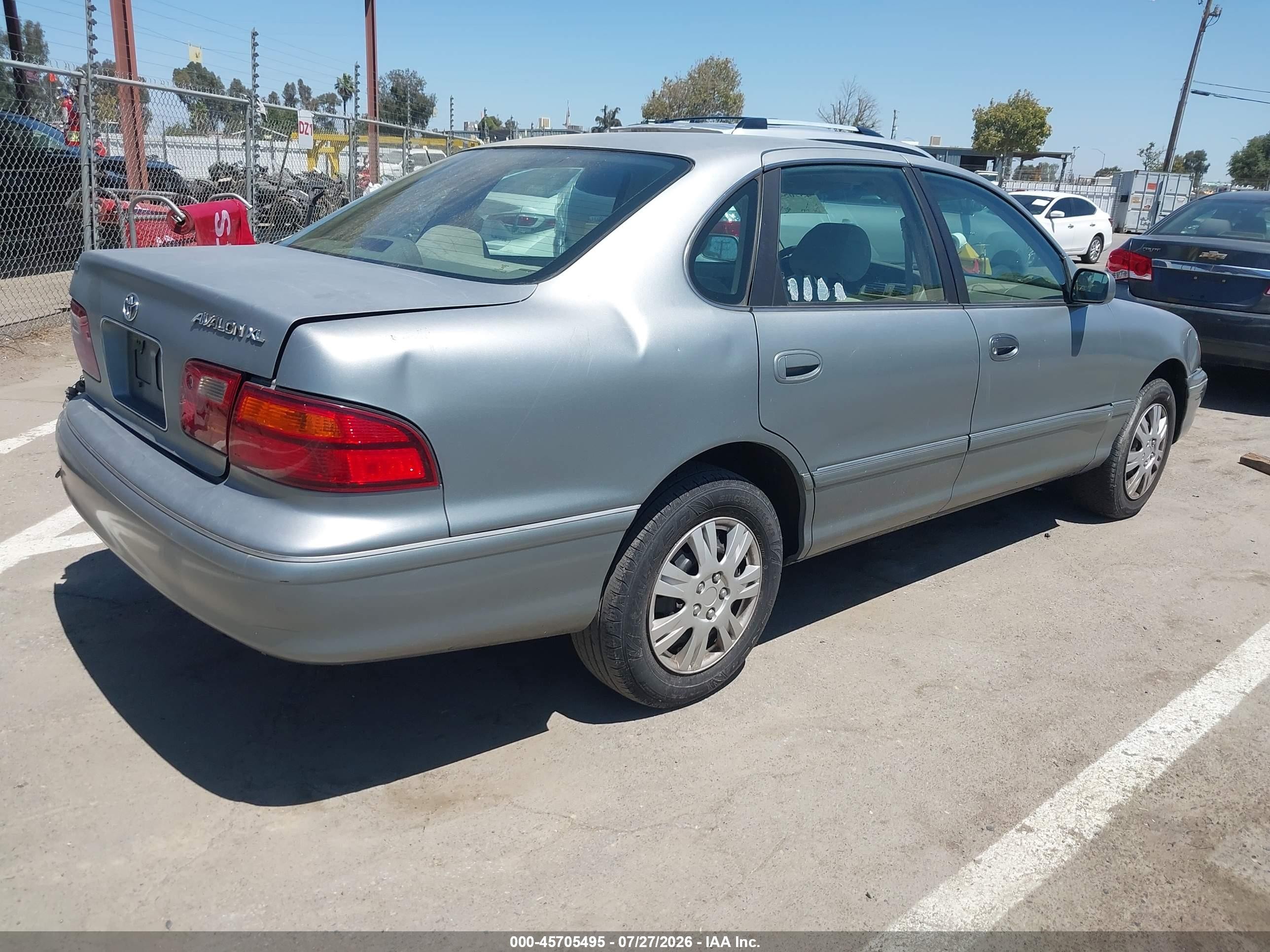 1999 Toyota Avalon Xl Gray vin: 4T1BF18B9XU319771
