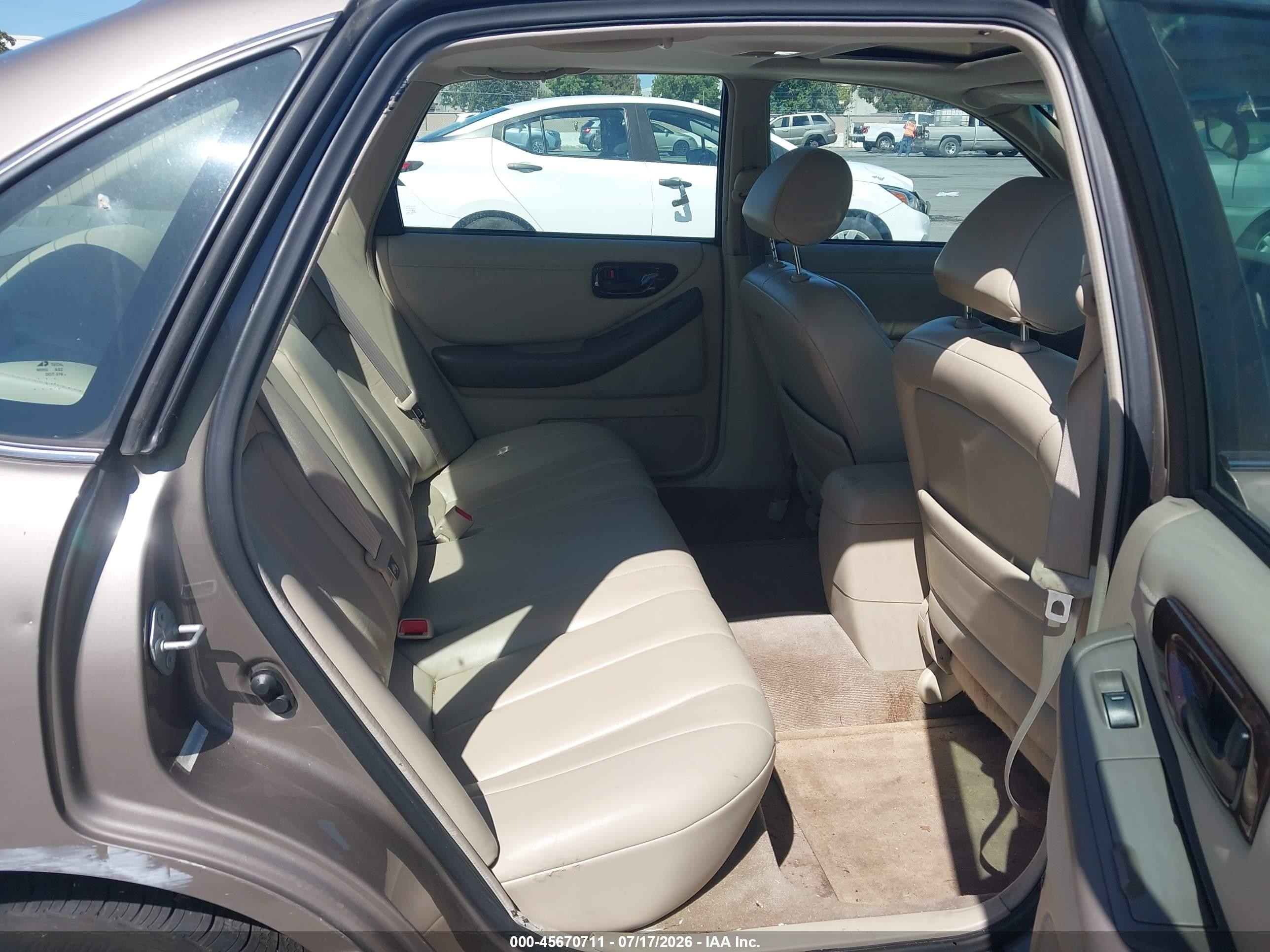 1998 Toyota Avalon Xls Beige vin: 4T1BF18BXWU212257