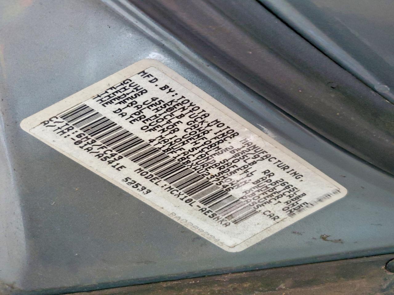 1998 Toyota Avalon Xl Gray vin: 4T1BF18BXWU237546