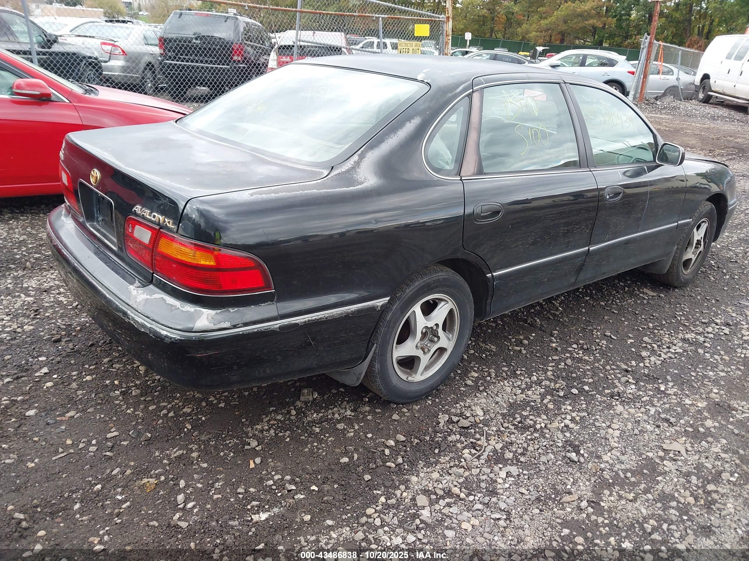 1998 Toyota Avalon Xl Black vin: 4T1BF18BXWU247090