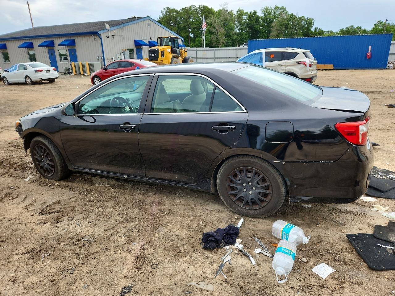 2012 Toyota Camry Le Черный vin: 4T1BF1FK0CU006654
