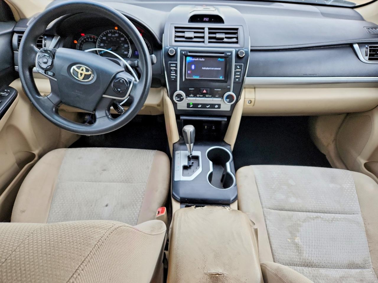 2012 Toyota Camry Le Черный vin: 4T1BF1FK0CU006654