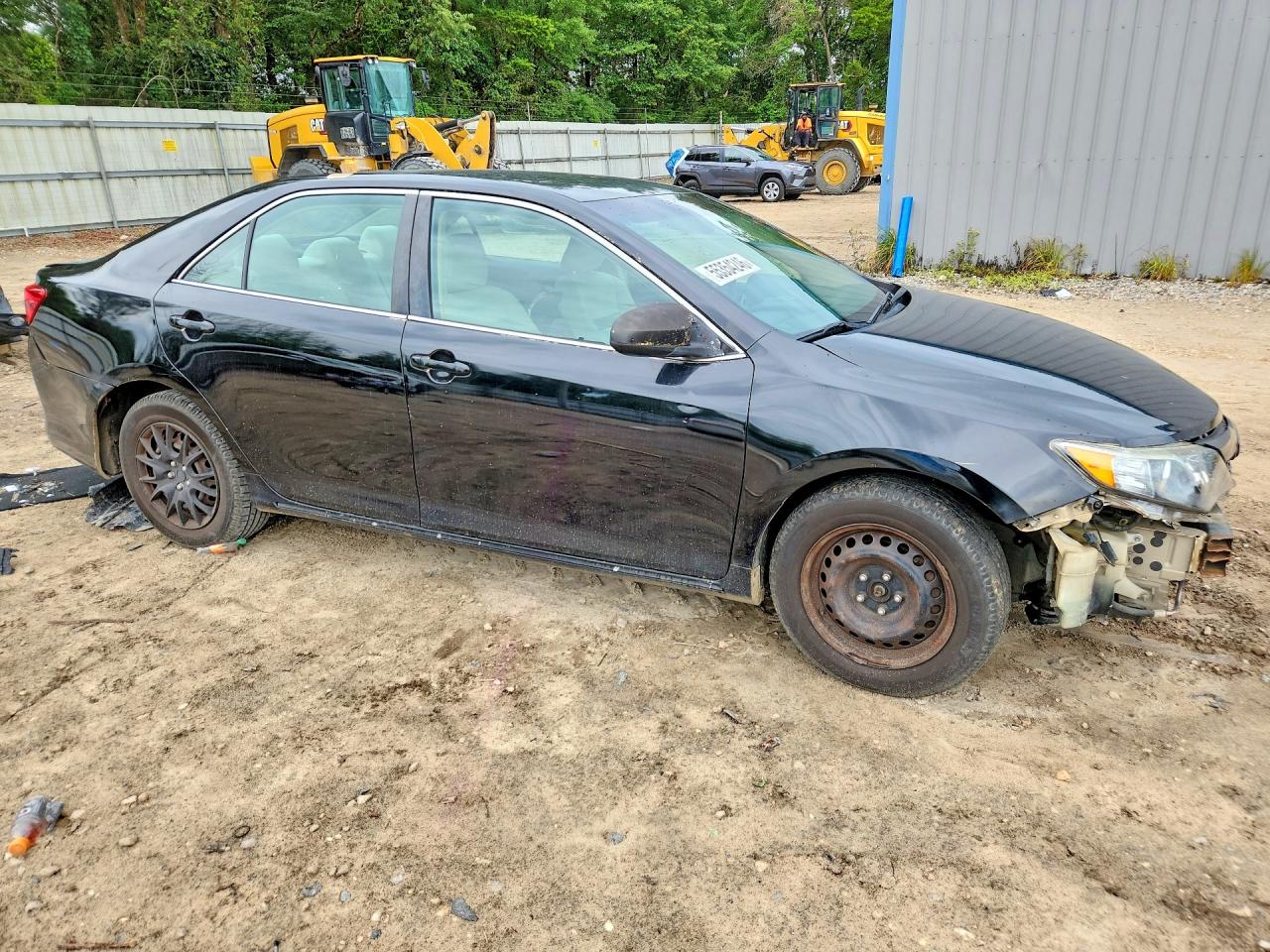 2012 Toyota Camry Le Черный vin: 4T1BF1FK0CU006654