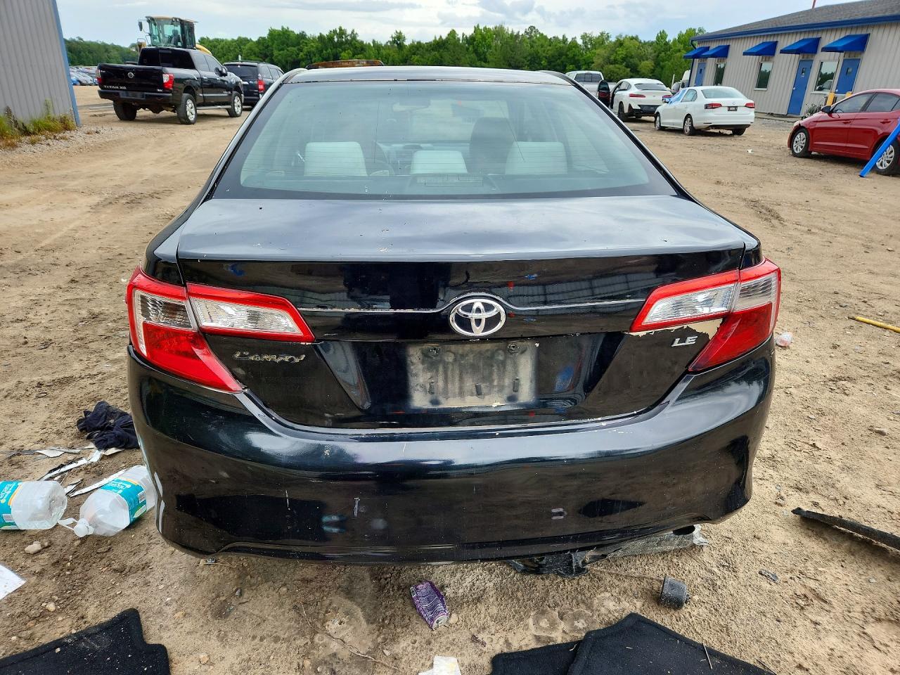 2012 Toyota Camry Le Черный vin: 4T1BF1FK0CU006654
