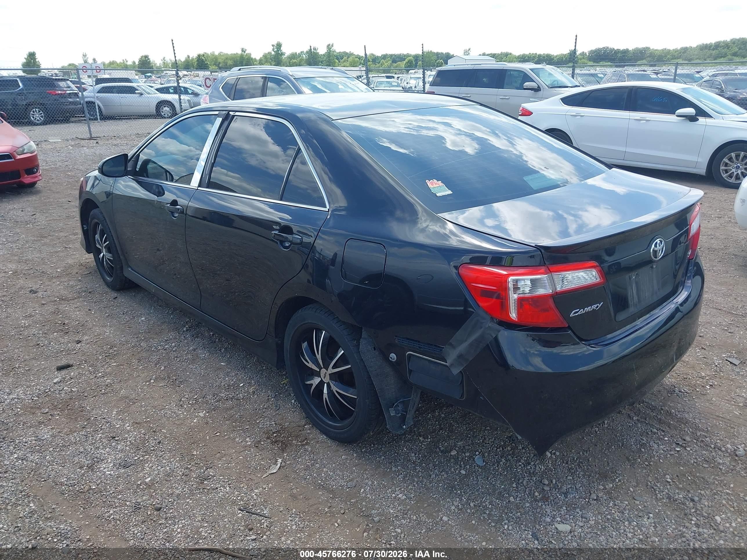 2012 Toyota Camry Se Black vin: 4T1BF1FK0CU014382