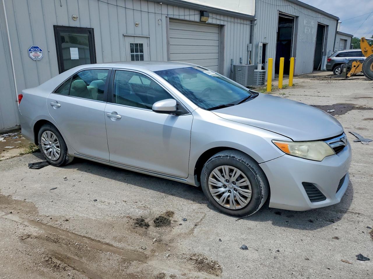 2012 Toyota Camry Le Silver vin: 4T1BF1FK0CU016004