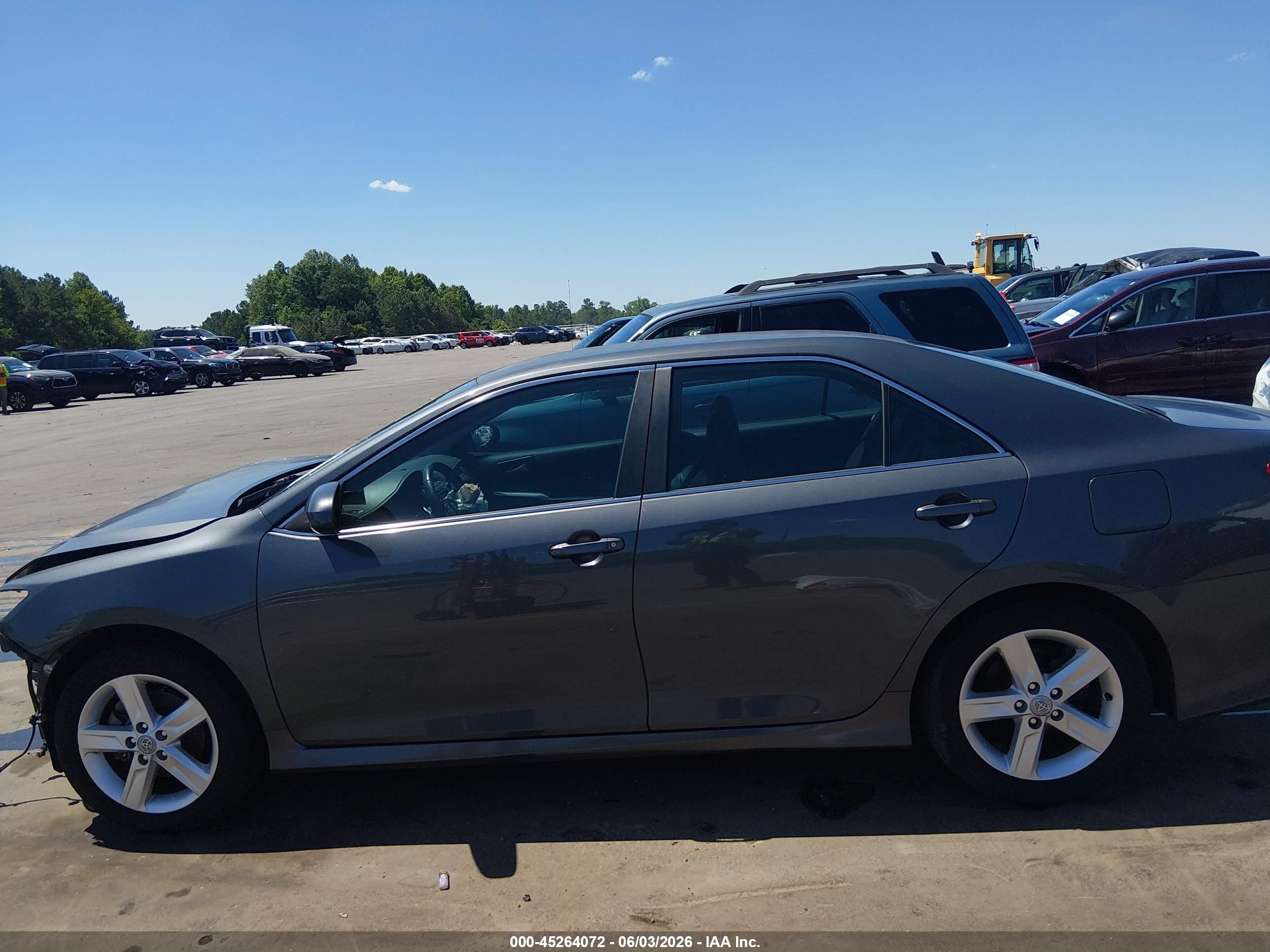 2012 Toyota Camry Se Gray vin: 4T1BF1FK0CU030789
