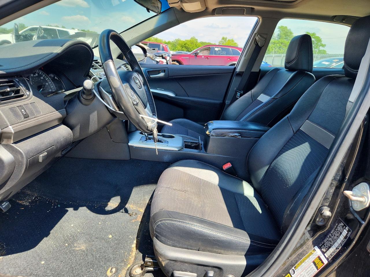 2012 Toyota Camry Se Charcoal vin: 4T1BF1FK0CU034731