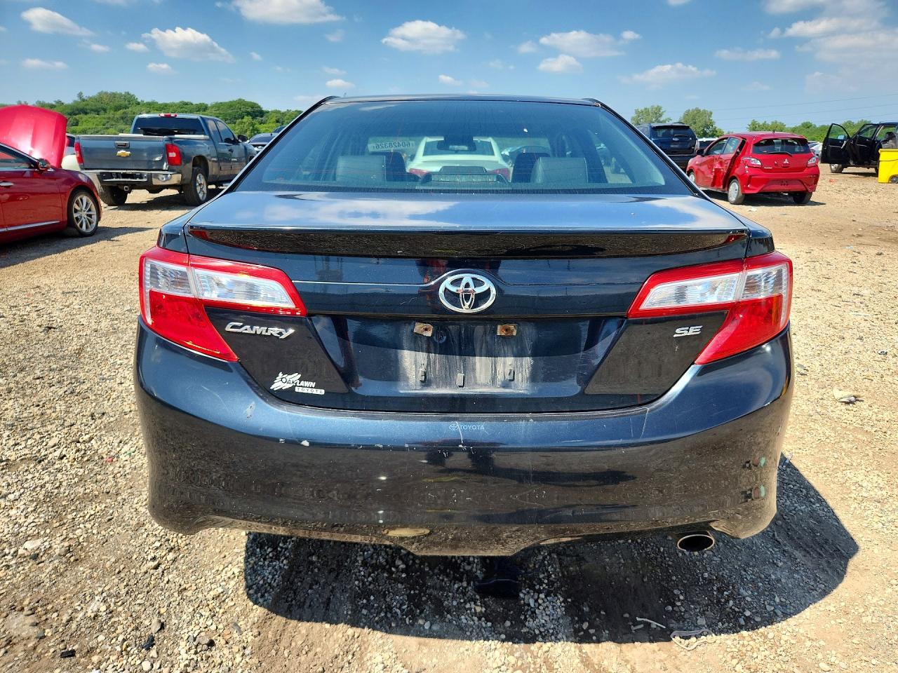 2012 Toyota Camry Se Charcoal vin: 4T1BF1FK0CU034731