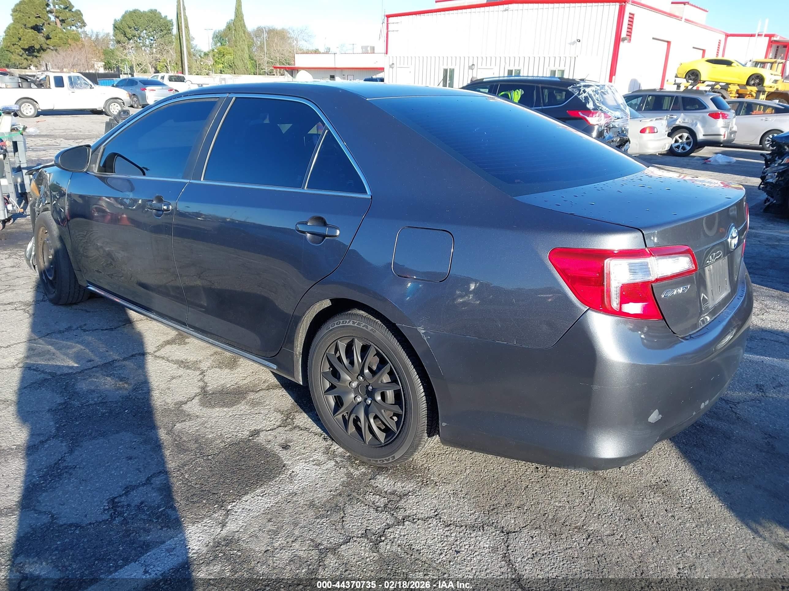2012 Toyota Camry Le Gray vin: 4T1BF1FK0CU036785