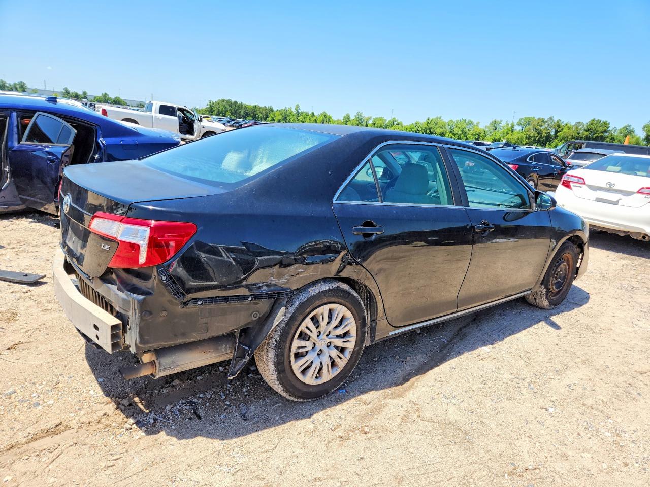 2012 Toyota Camry Le Black vin: 4T1BF1FK0CU041940