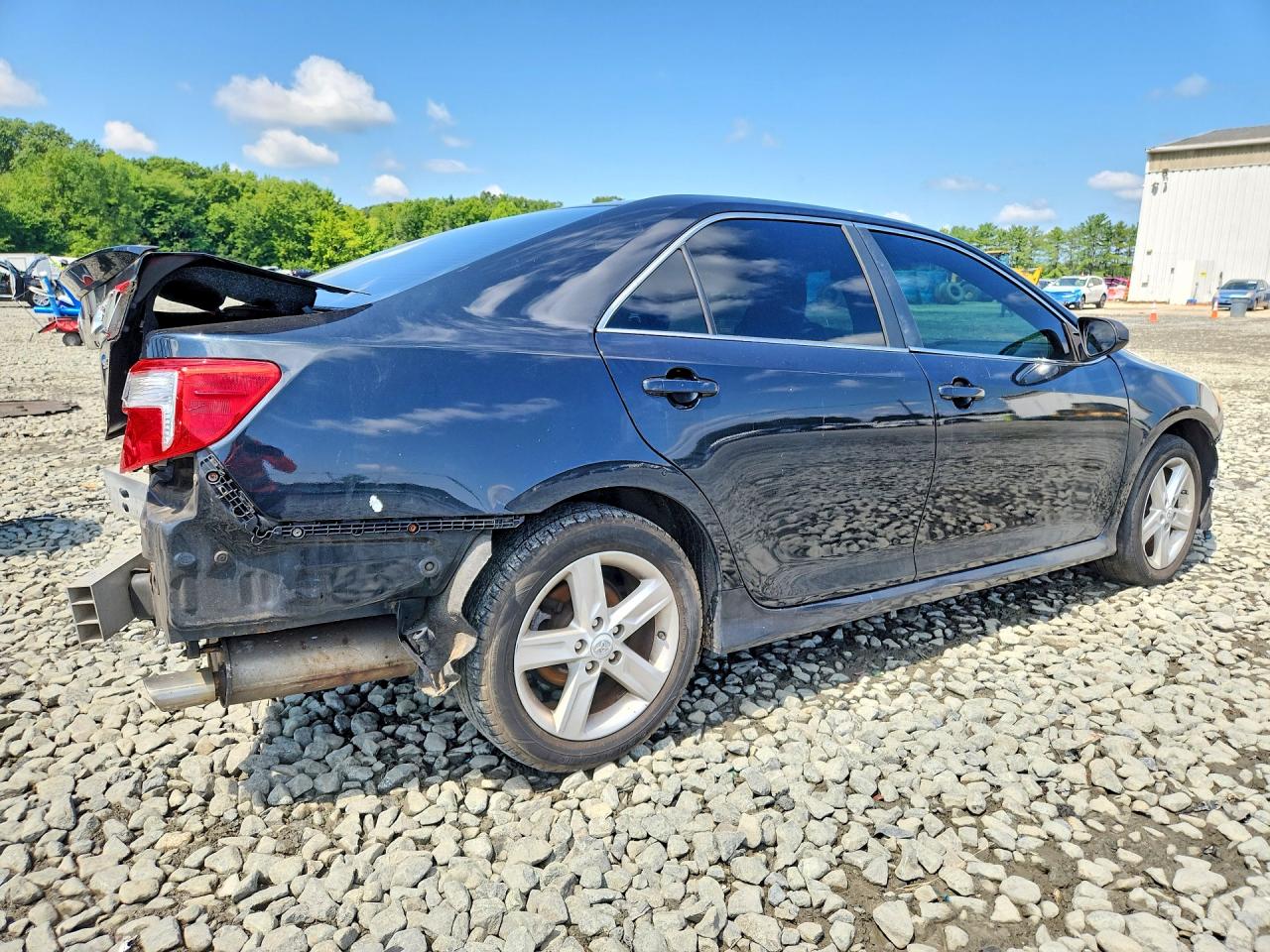 2012 Toyota Camry Se Black vin: 4T1BF1FK0CU043400
