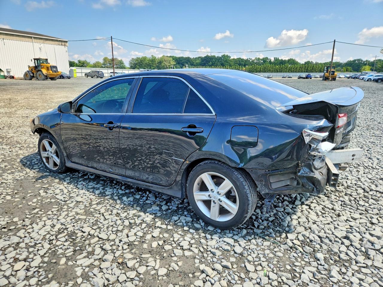 2012 Toyota Camry Se Black vin: 4T1BF1FK0CU043400