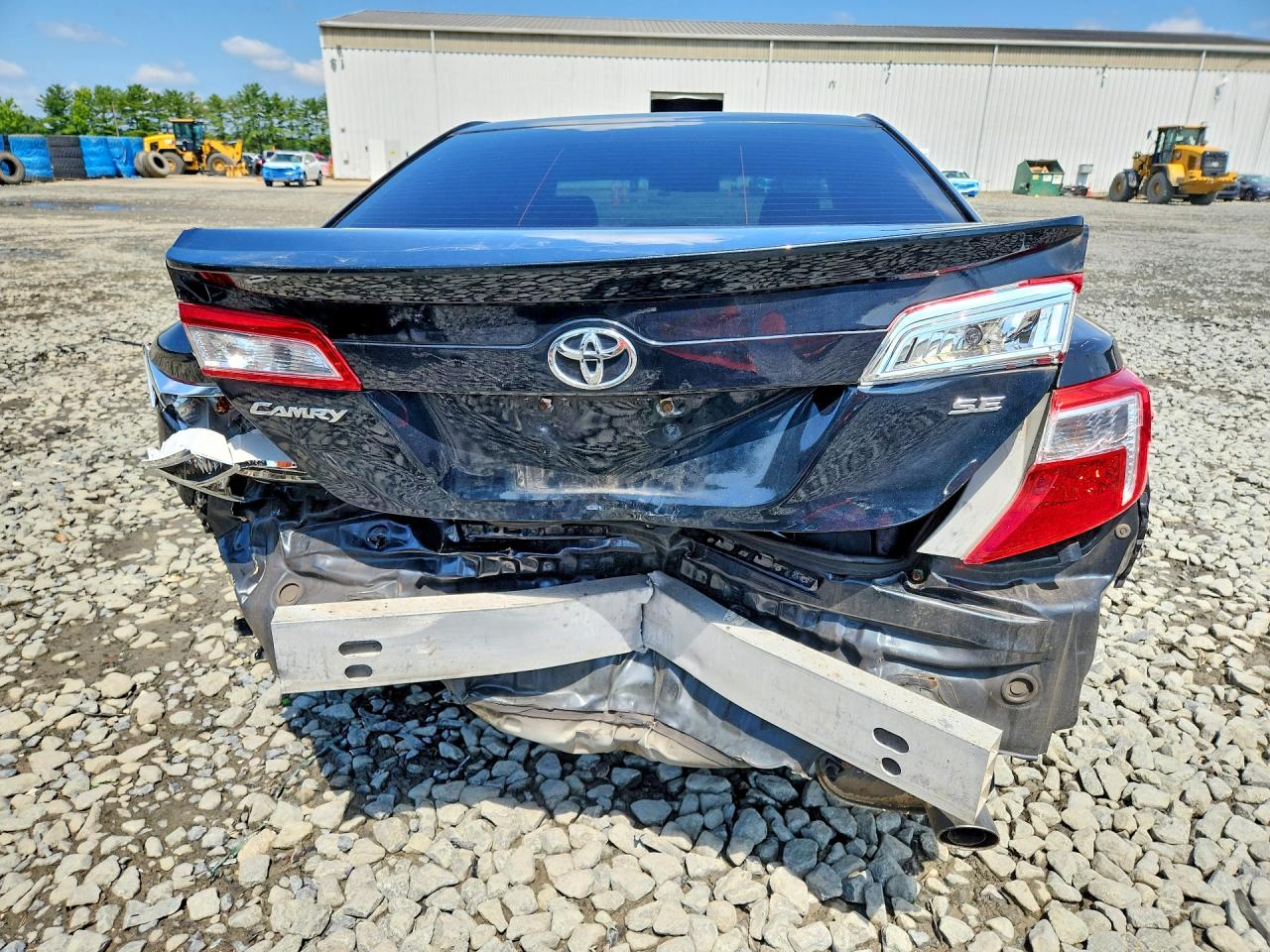2012 Toyota Camry Se Black vin: 4T1BF1FK0CU043400