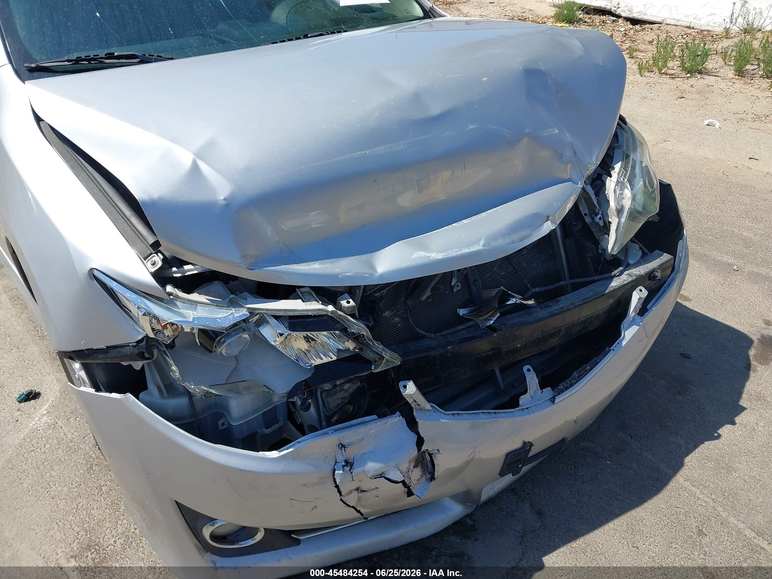 2012 Toyota Camry Se Silver vin: 4T1BF1FK0CU056227
