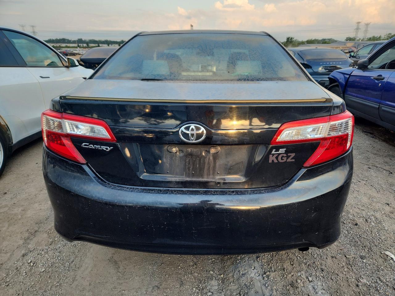 2012 Toyota Camry Le Black vin: 4T1BF1FK0CU060875