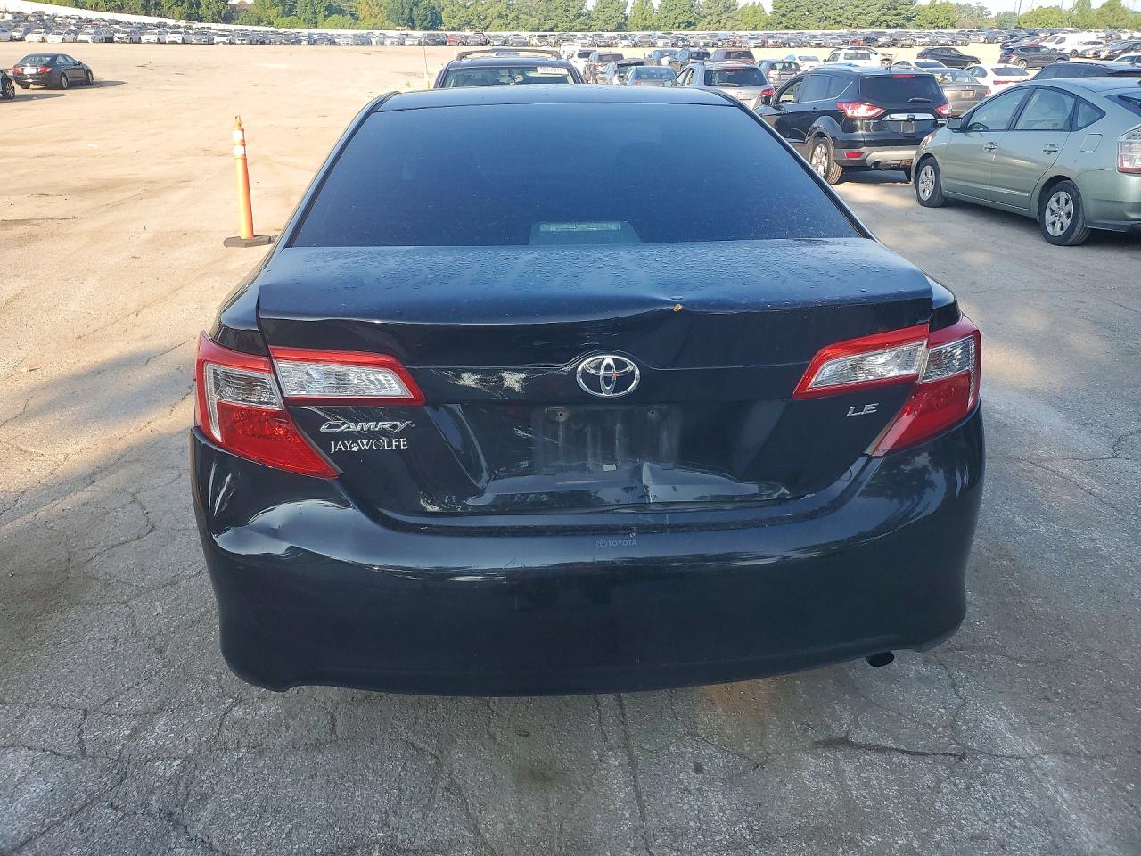 2012 Toyota Camry Le Black vin: 4T1BF1FK0CU061542