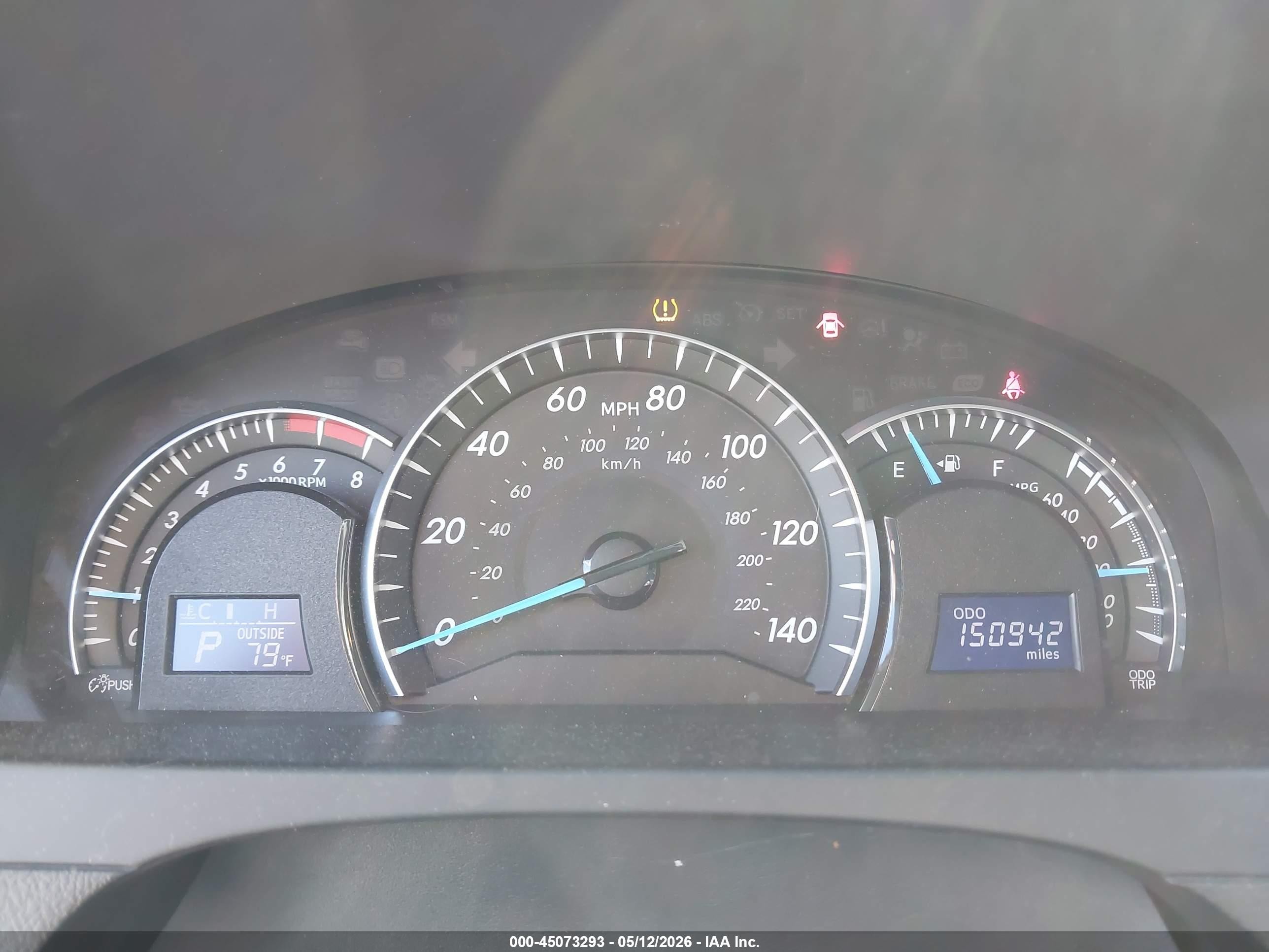 2012 Toyota Camry Xle Silver vin: 4T1BF1FK0CU066398