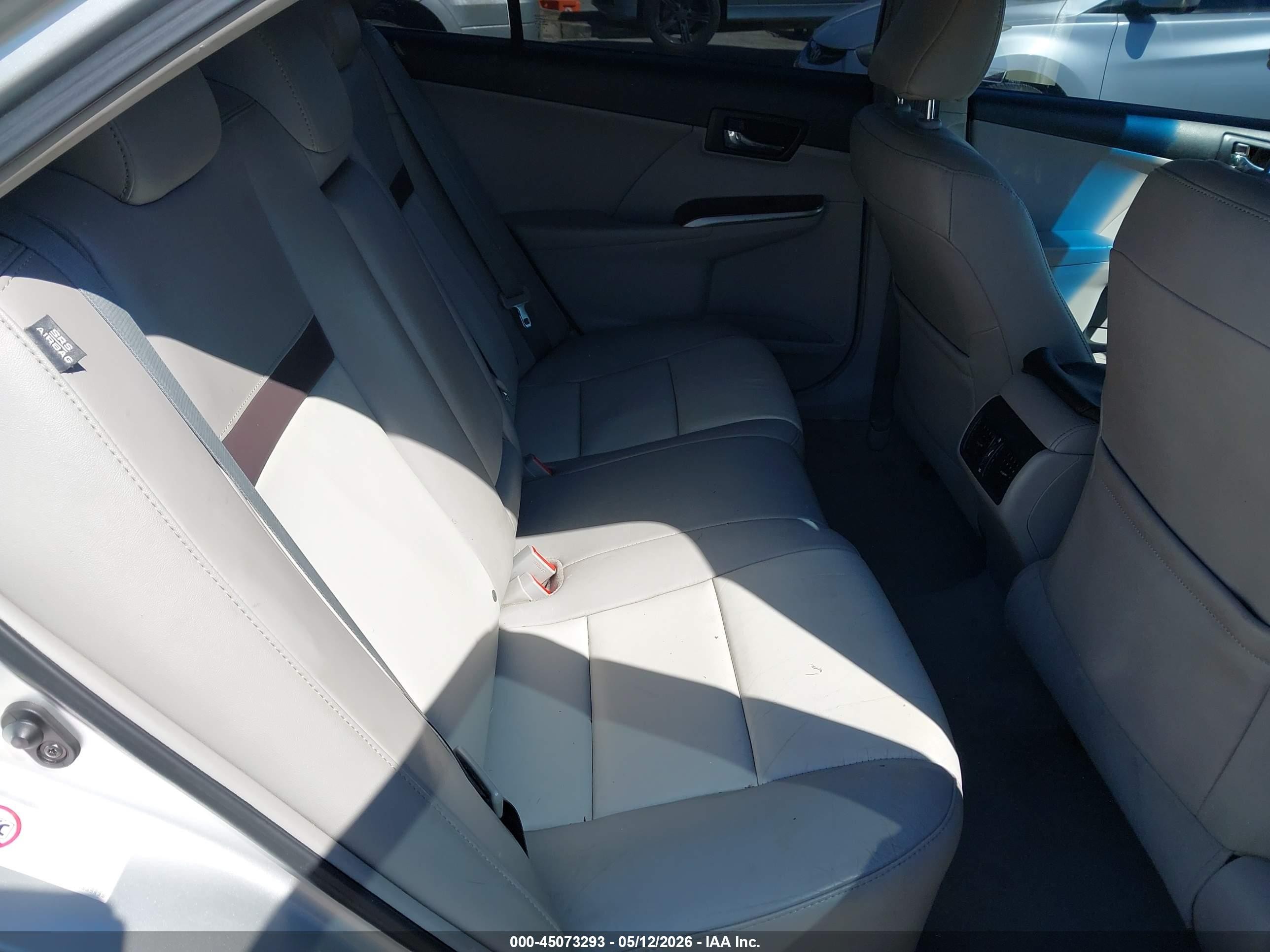 2012 Toyota Camry Xle Silver vin: 4T1BF1FK0CU066398