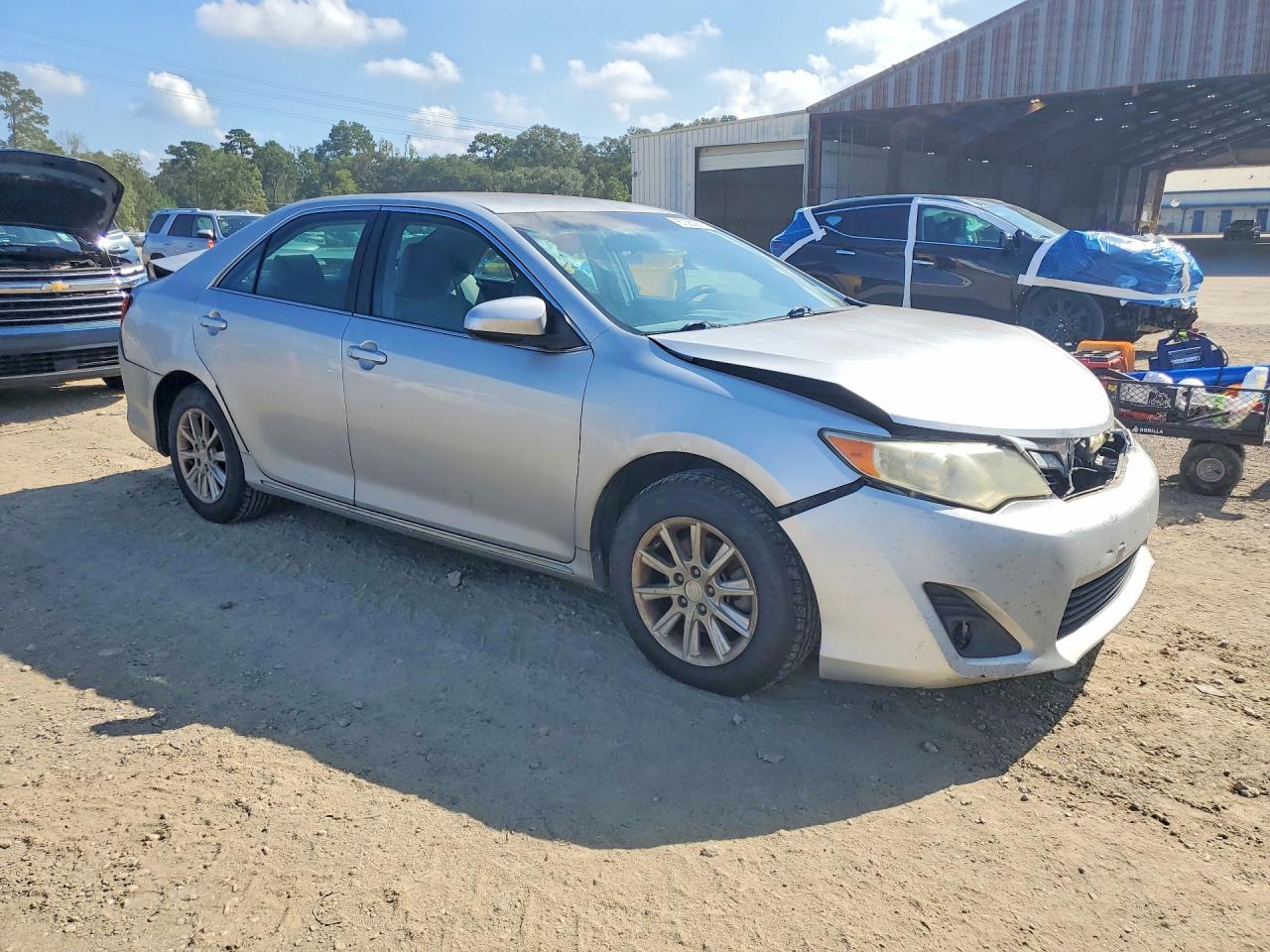 2012 Toyota Camry Base/le/se/xle Silver vin: 4T1BF1FK0CU072427