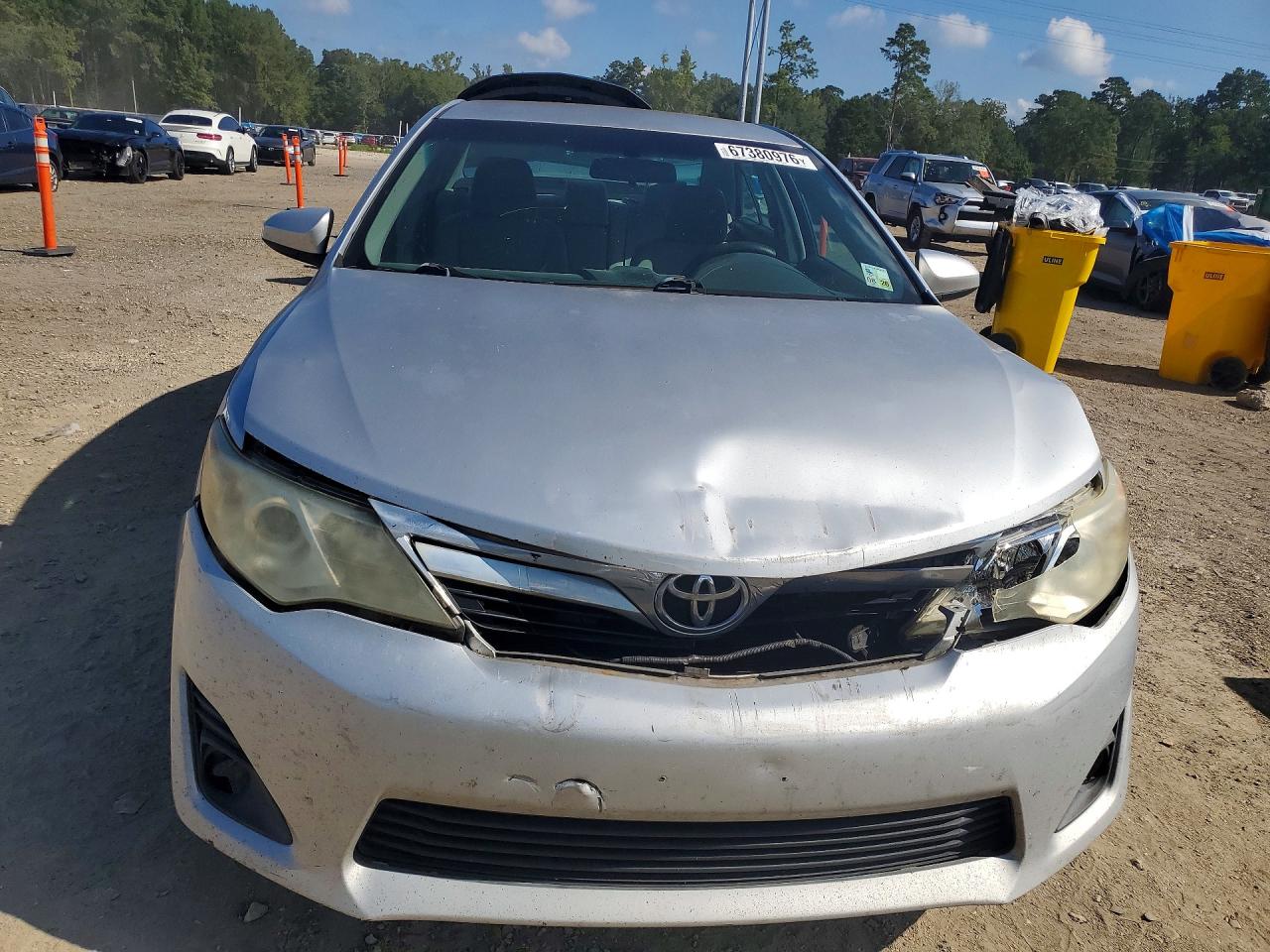 2012 Toyota Camry Base/le/se/xle Silver vin: 4T1BF1FK0CU072427