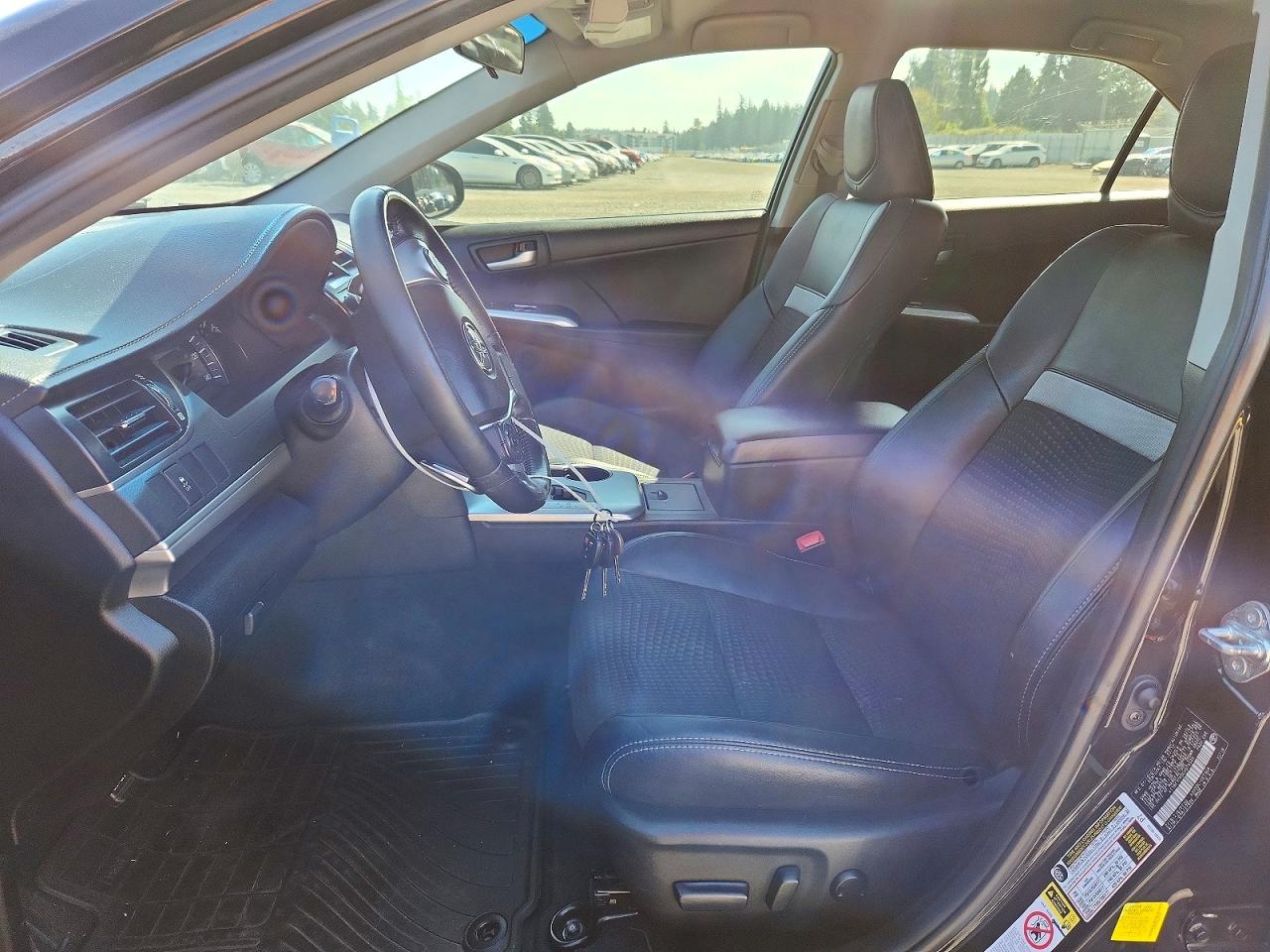 2012 Toyota Camry Se Black vin: 4T1BF1FK0CU074565