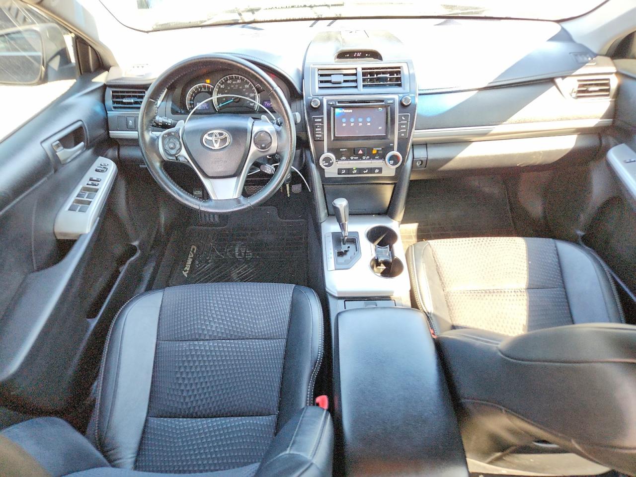 2012 Toyota Camry Se Black vin: 4T1BF1FK0CU074565