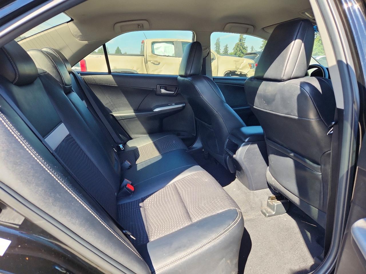 2012 Toyota Camry Se Black vin: 4T1BF1FK0CU074565