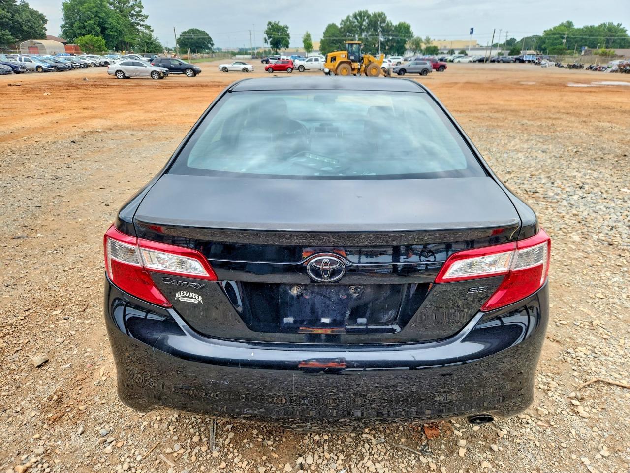 2012 Toyota Camry Se Black vin: 4T1BF1FK0CU083542