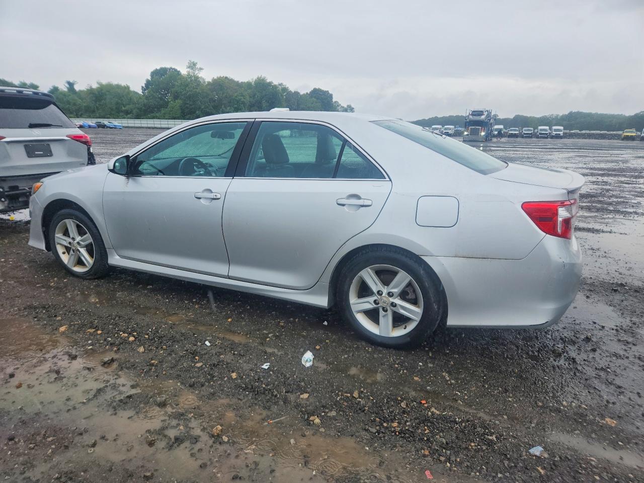 2012 Toyota Camry Se Silver vin: 4T1BF1FK0CU084433