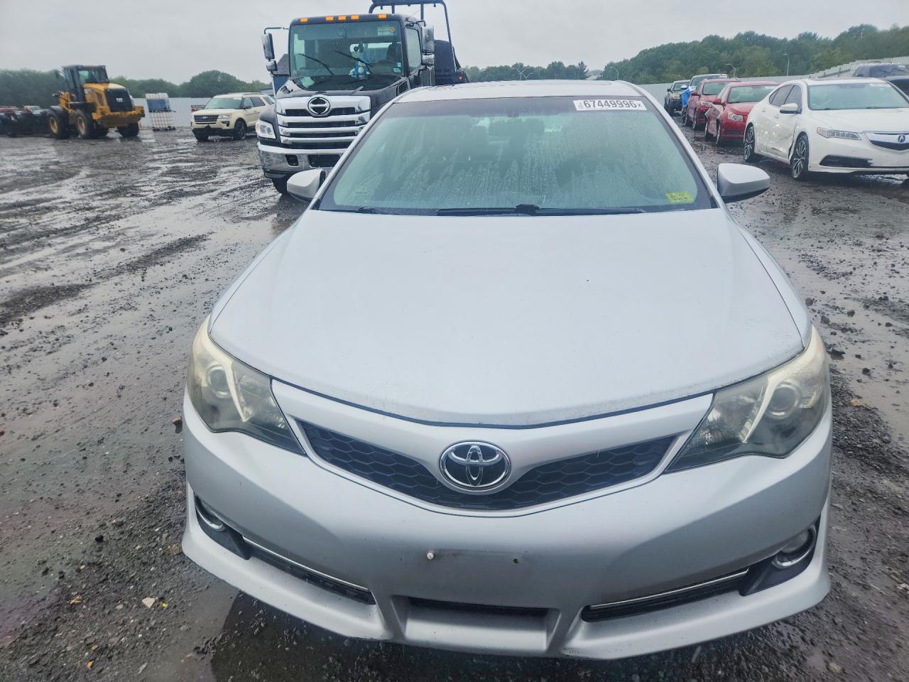 2012 Toyota Camry Se Silver vin: 4T1BF1FK0CU084433