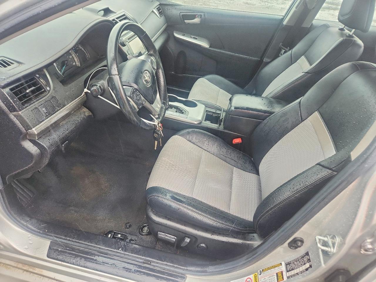 2012 Toyota Camry Se Silver vin: 4T1BF1FK0CU084433