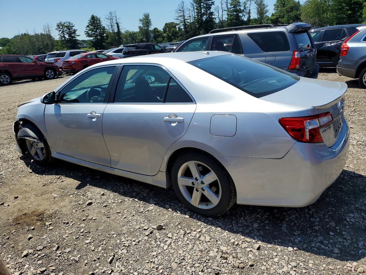 2012 Toyota Camry Se Silver vin: 4T1BF1FK0CU085825