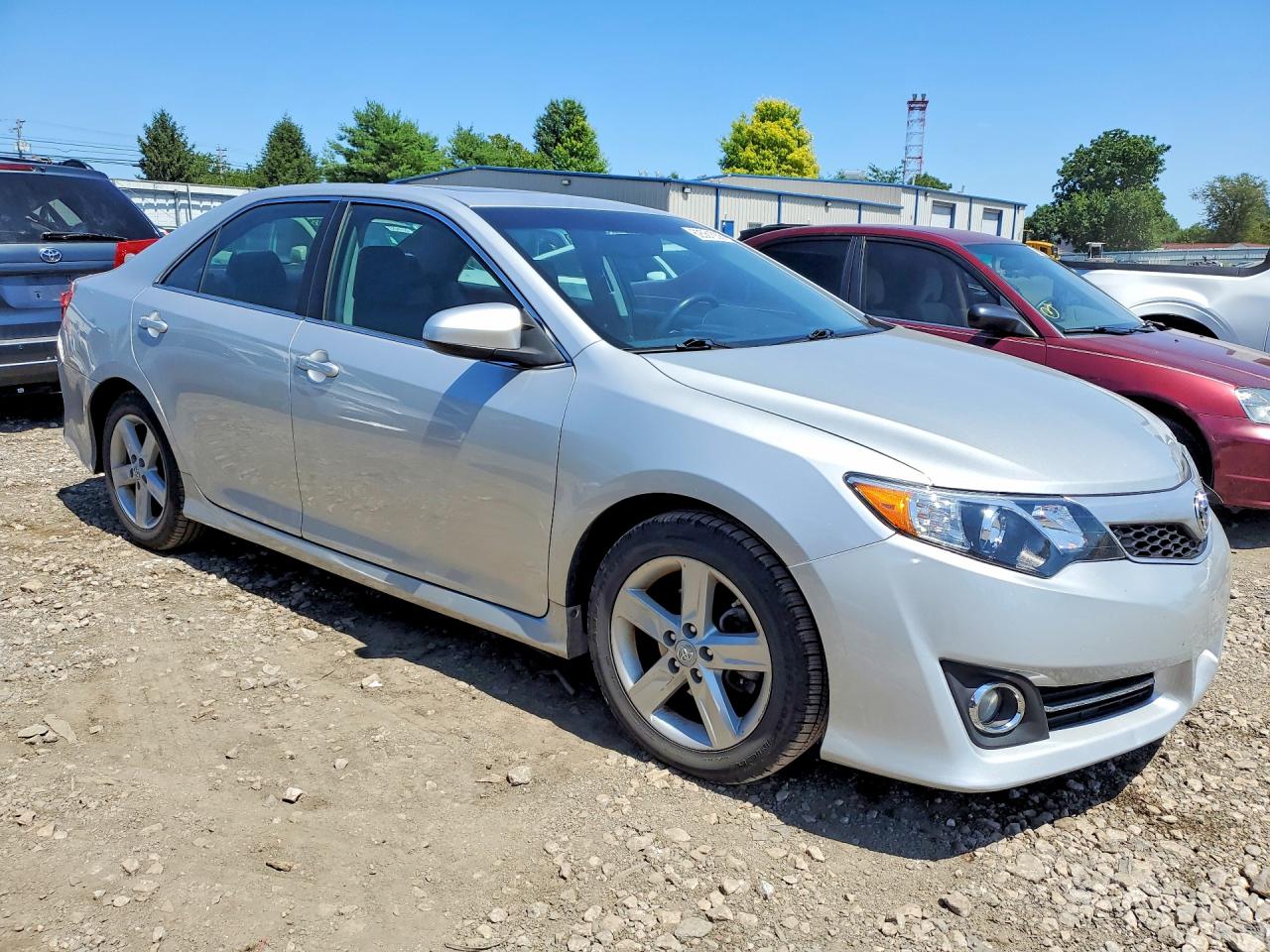 2012 Toyota Camry Se Silver vin: 4T1BF1FK0CU085825