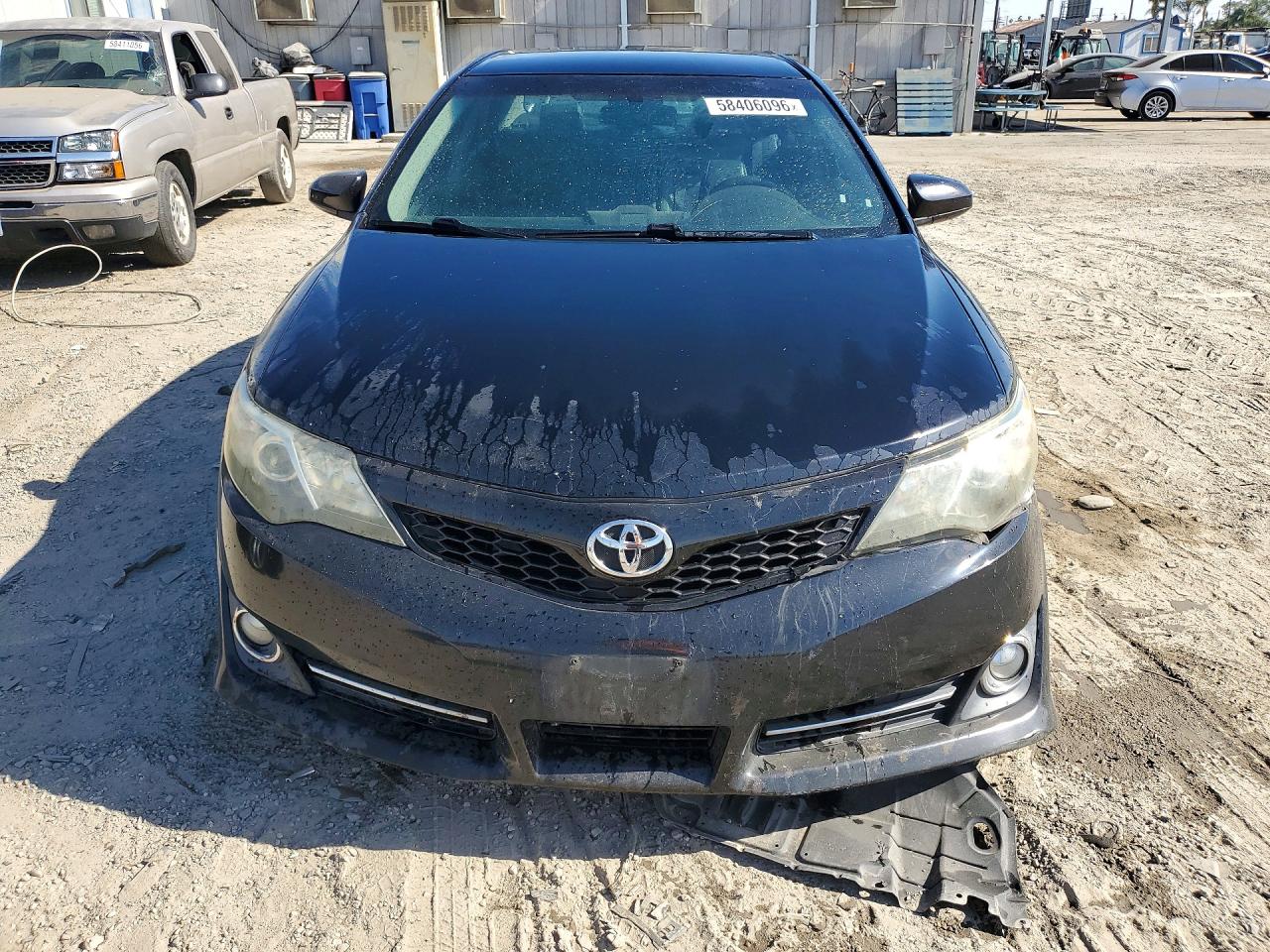 2012 Toyota Camry Se Черный vin: 4T1BF1FK0CU093214