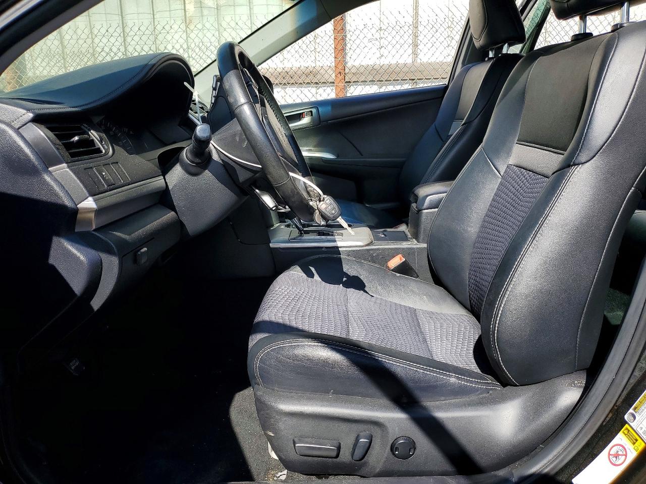 2012 Toyota Camry Se Черный vin: 4T1BF1FK0CU093214