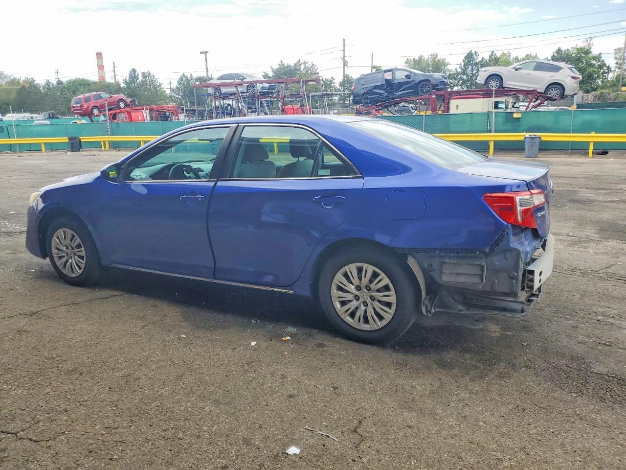 2012 Toyota Camry Le Blue vin: 4T1BF1FK0CU101473