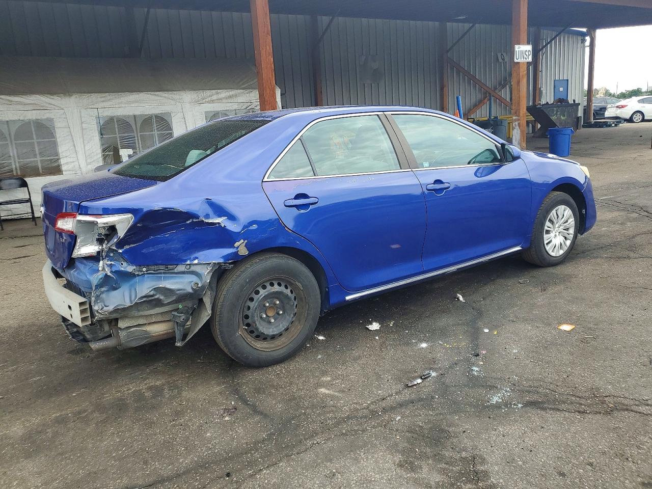 2012 Toyota Camry Le Blue vin: 4T1BF1FK0CU101473