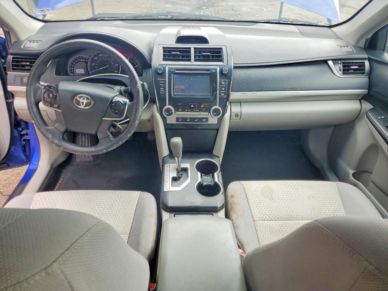 2012 Toyota Camry Le Blue vin: 4T1BF1FK0CU101473