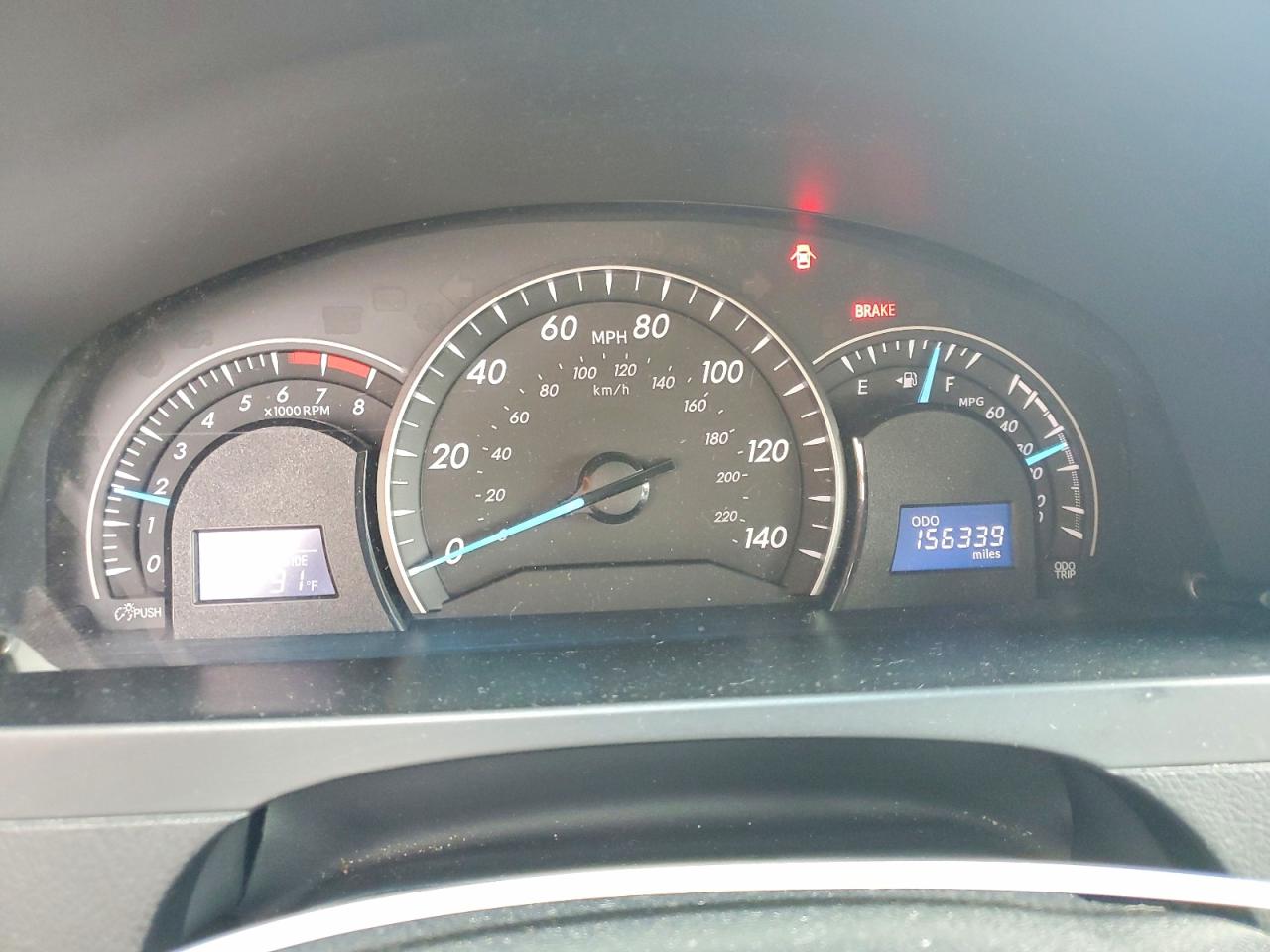 2012 Toyota Camry Le Blue vin: 4T1BF1FK0CU101473