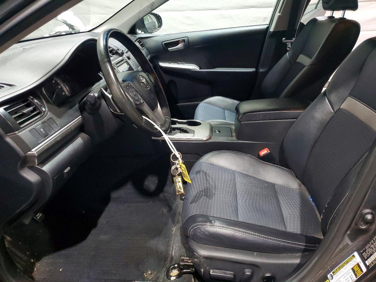 2012 Toyota Camry Se Черный vin: 4T1BF1FK0CU101585