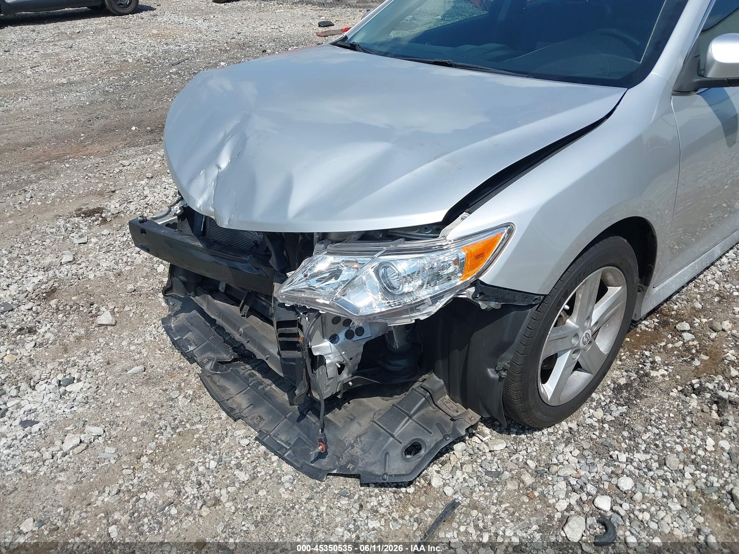 2012 Toyota Camry Se Silver vin: 4T1BF1FK0CU102820