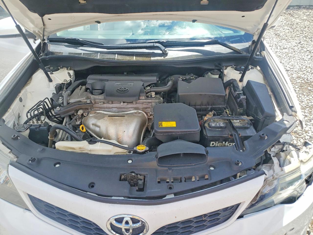 2012 Toyota Camry Se White vin: 4T1BF1FK0CU102980