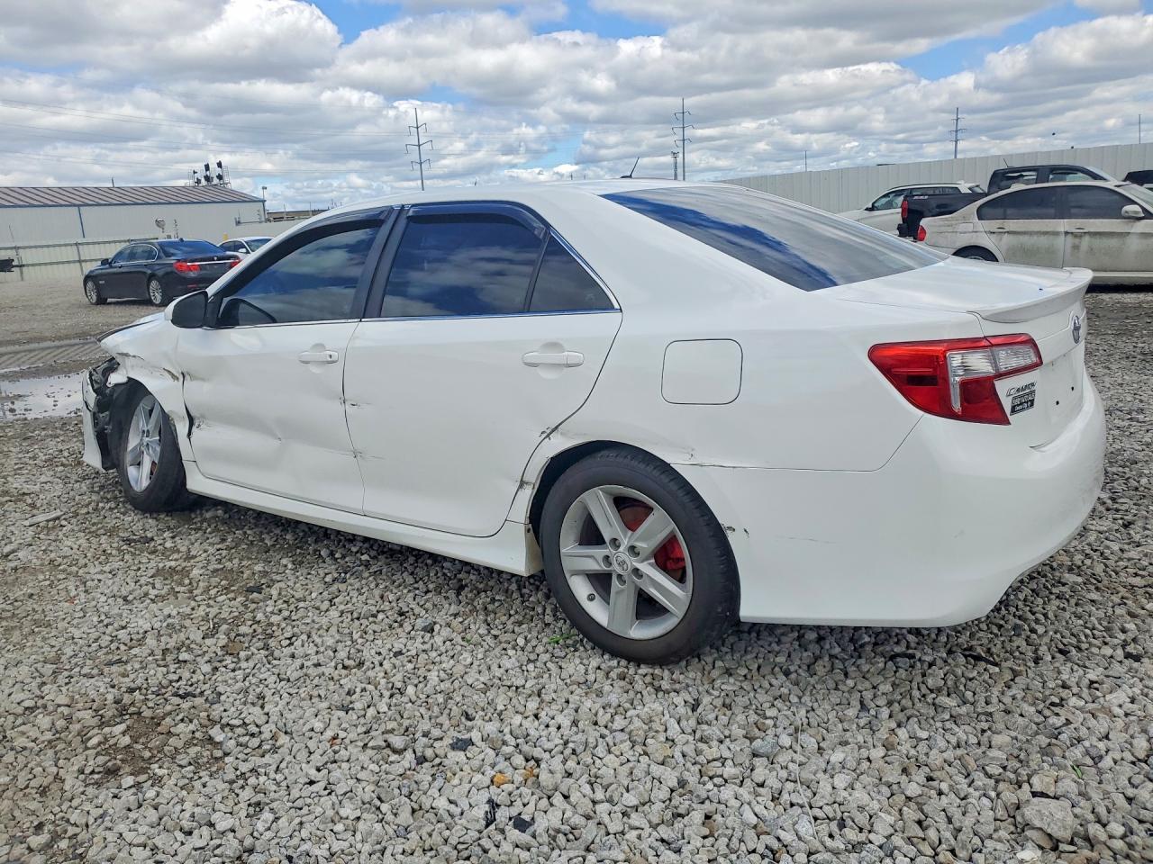 2012 Toyota Camry Se White vin: 4T1BF1FK0CU102980