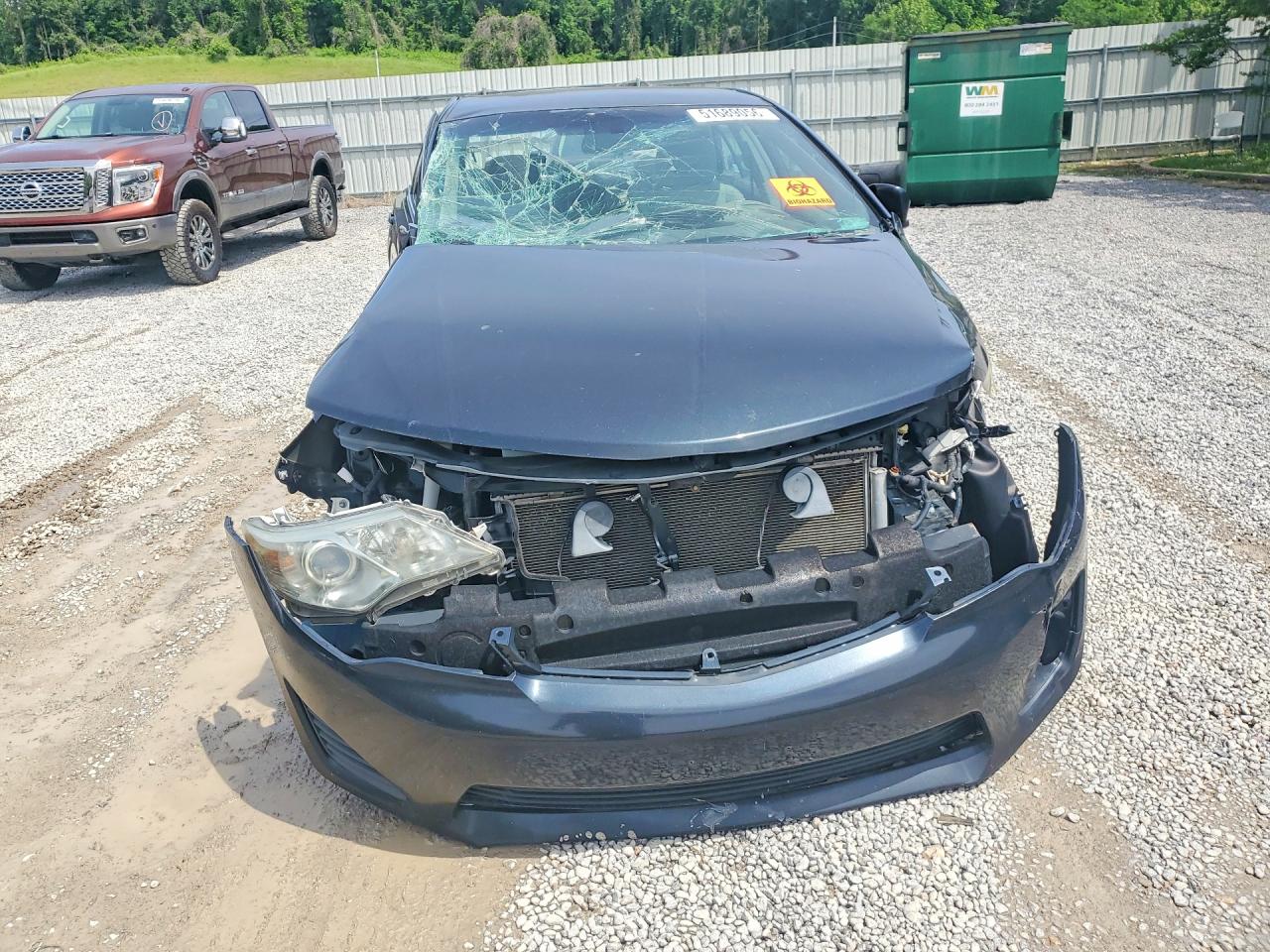 2012 Toyota Camry Le Charcoal vin: 4T1BF1FK0CU106849